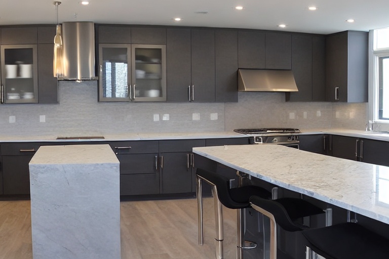 Intrahome Urban Modern 4 χρώμα Εφέ Πέτρας Γκρι έπιπλα κουζίνας 10 Μέτρα συνολικα τρέχον μέτρα Intrahome-65650164