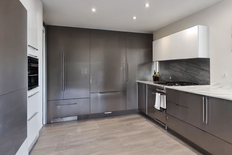 Intrahome Loft Design 4 χρώμα Γκρι Μεταλλικό έπιπλα κουζίνας 10 Μέτρα συνολικα τρέχον μέτρα Intrahome-65650148