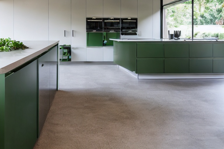 Intrahome Nordic Style 4 χρώμα Λακέ Πράσινο Δάσους έπιπλα κουζίνας 10 Μέτρα συνολικα τρέχον μέτρα Intrahome-65650129