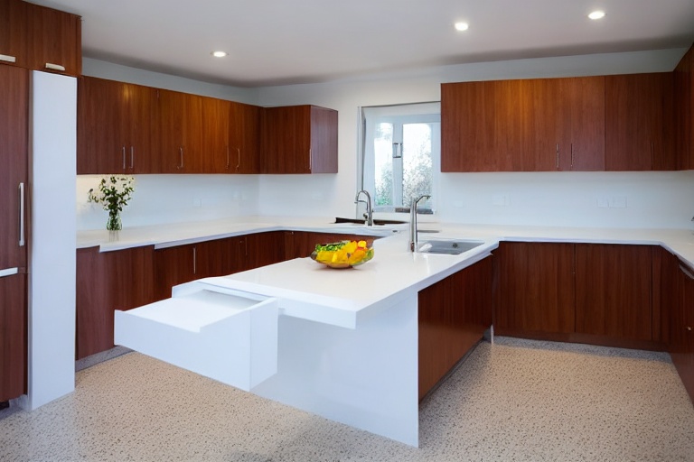 Intrahome Scandi Style 4 χρώμα Λευκό Λακέ Πάνω & Καρυδιά Κάτω έπιπλα κουζίνας 10 Μέτρα συνολικα τρέχον μέτρα Intrahome-65650109