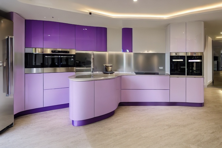 Intrahome Scandi Design 4 χρώμα Λακέ Λεβάντα έπιπλα κουζίνας 10 Μέτρα συνολικα τρέχον μέτρα Intrahome-65650108
