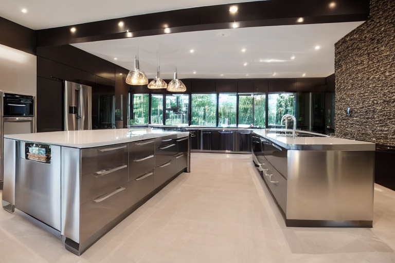 Intrahome Scandi Home 4 χρώμα Γυαλιστερό Ανοξείδωτο έπιπλα κουζίνας 10 Μέτρα συνολικα τρέχον μέτρα Intrahome-65650107