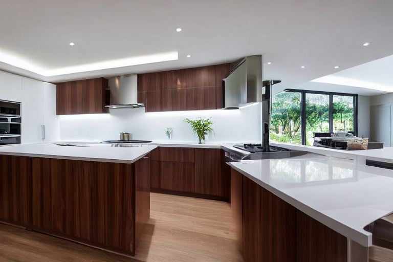 Intrahome Aster Lux 4 χρώμα Καπλαμάς Καρυδιά έπιπλα κουζίνας 10 Μέτρα συνολικα τρέχον μέτρα Intrahome-65650073