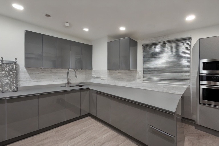 Intrahome Venezia Studio 4 χρώμα Λακέ Γκρι Ανοιχτό έπιπλα κουζίνας 10 Μέτρα συνολικα τρέχον μέτρα Intrahome-65650040
