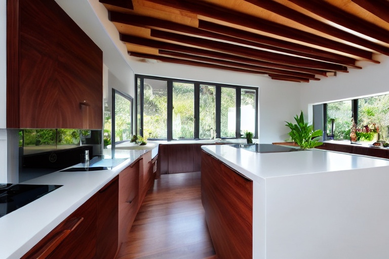 Intrahome Riviera Home 4 χρώμα Καπλαμάς Μαόνι έπιπλα κουζίνας 10 Μέτρα συνολικα τρέχον μέτρα Intrahome-65650027