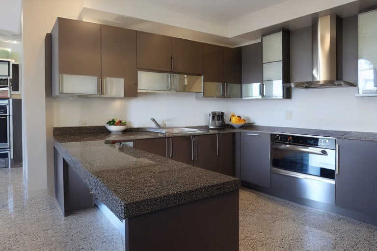 Intrahome Riviera Living 4 χρώμα Γυαλιστερό Ανοξείδωτο έπιπλα κουζίνας 10 Μέτρα συνολικα τρέχον μέτρα Intrahome-65650026