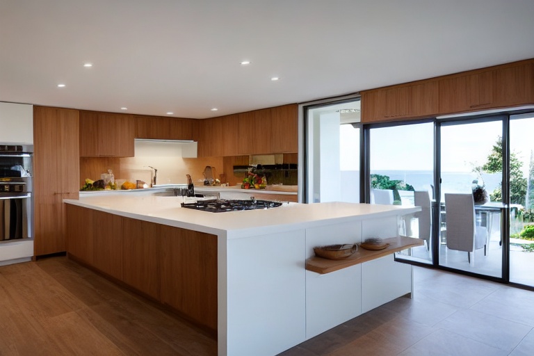 Intrahome Riviera Studio 4 χρώμα Καπλαμάς Σφενδάμι έπιπλα κουζίνας 10 Μέτρα συνολικα τρέχον μέτρα Intrahome-65650020