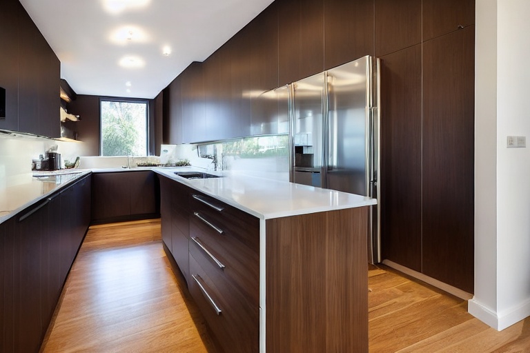 Intrahome Riviera Smart 4 χρώμα Καπλαμάς Wenge έπιπλα κουζίνας 10 Μέτρα συνολικα τρέχον μέτρα Intrahome-65650016
