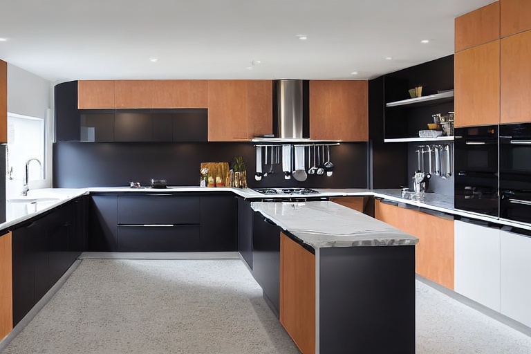 Intrahome Toscana Modern 4 χρώμα Καπλαμάς Σημύδα έπιπλα κουζίνας 10 Μέτρα συνολικα τρέχον μέτρα Intrahome-65650004