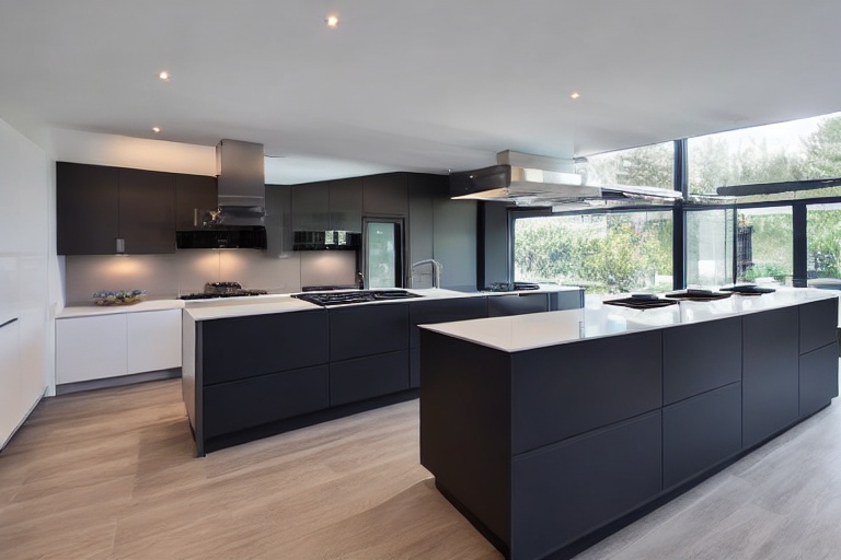 Intrahome Toscana Studio 4 χρώμα Λακέ Γκρι Σκούρο έπιπλα κουζίνας 10 Μέτρα συνολικα τρέχον μέτρα Intrahome-65650000