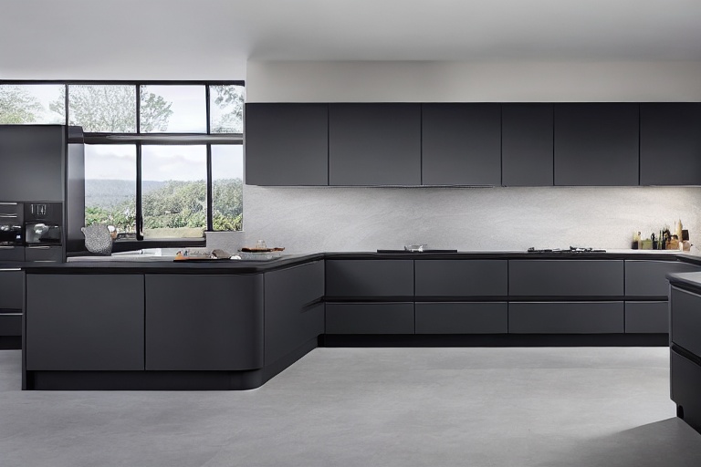 Intrahome Toscana Smart 4 χρώμα Λακέ Ανθρακί έπιπλα κουζίνας 10 Μέτρα συνολικα τρέχον μέτρα Intrahome-65649996