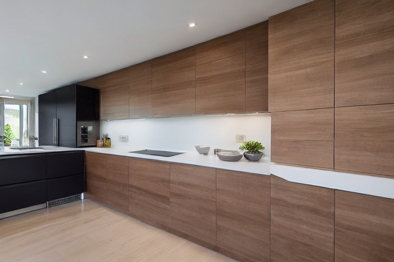 Intrahome Valencia Design 4 χρώμα Καπλαμάς Σφενδάμι έπιπλα κουζίνας 10 Μέτρα συνολικα τρέχον μέτρα Intrahome-65649988