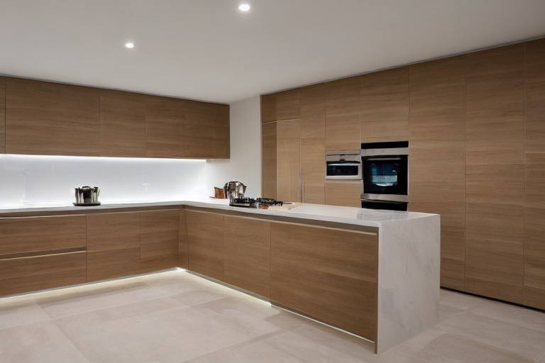 Intrahome Valencia Home 4 χρώμα Καπλαμάς Δρυς Ανοιχτή έπιπλα κουζίνας 10 Μέτρα συνολικα τρέχον μέτρα Intrahome-65649987