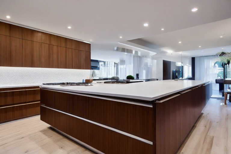 Intrahome Valencia Smart 4 χρώμα Λευκό Λακέ Πάνω & Δρυς Κάτω έπιπλα κουζίνας 10 Μέτρα συνολικα τρέχον μέτρα Intrahome-65649976