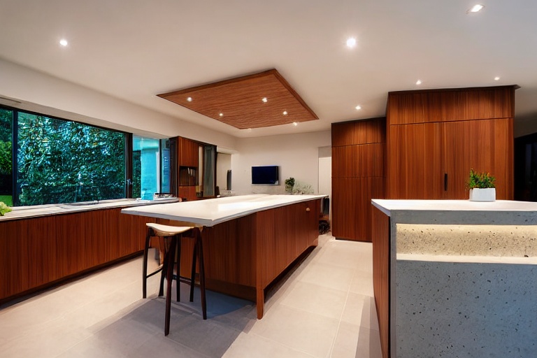 Intrahome Monaco Home 4 χρώμα Καπλαμάς Teak έπιπλα κουζίνας 10 Μέτρα συνολικα τρέχον μέτρα Intrahome-65649967