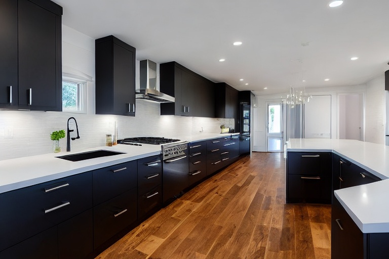 Intrahome Helios Living 4 χρώμα Νησί Μαύρο & Λευκό Περίμετρος έπιπλα κουζίνας 10 Μέτρα συνολικα τρέχον μέτρα Intrahome-65649946