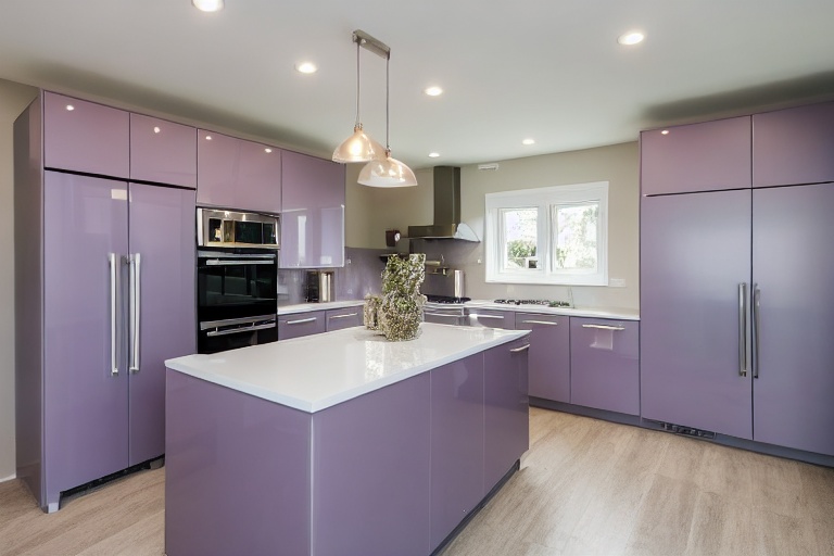 Intrahome Helios Elegance 4 χρώμα Λακέ Λεβάντα έπιπλα κουζίνας 10 Μέτρα συνολικα τρέχον μέτρα Intrahome-65649939
