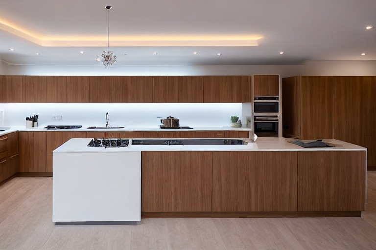 Intrahome Athena One 4 χρώμα Λευκό Λακέ Πάνω & Δρυς Κάτω έπιπλα κουζίνας 10 Μέτρα συνολικα τρέχον μέτρα Intrahome-65649915