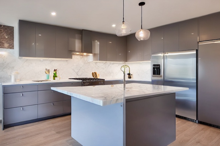 Intrahome Olympia Design 4 χρώμα Λακέ Λεβάντα έπιπλα κουζίνας 10 Μέτρα συνολικα τρέχον μέτρα Intrahome-65649908