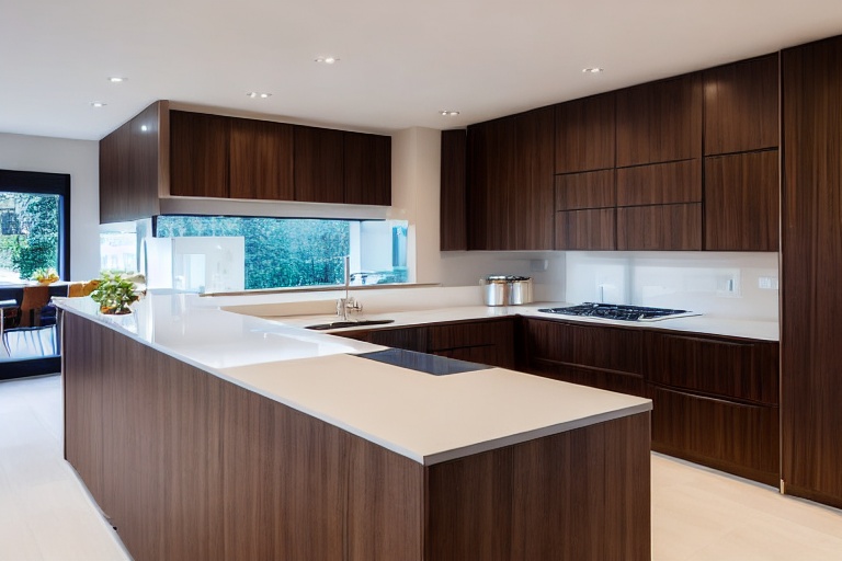 Intrahome Olympia Elegance 4 χρώμα Καπλαμάς Καρυδιά Σκούρα έπιπλα κουζίνας 10 Μέτρα συνολικα τρέχον μέτρα Intrahome-65649899