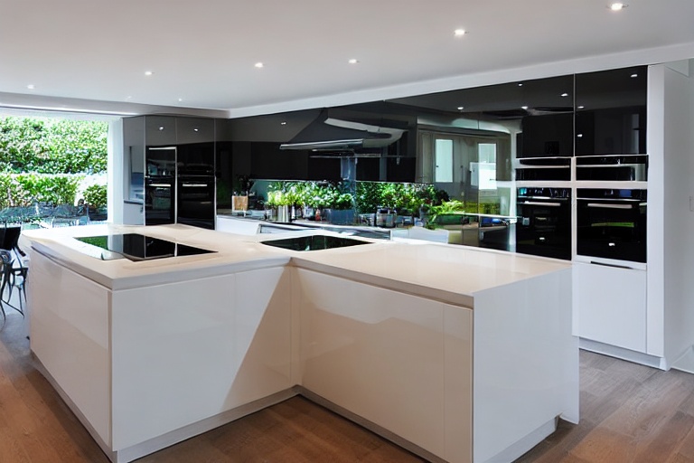 Intrahome Iris Design 4 χρώμα Λακέ Λευκό Γυαλιστερό έπιπλα κουζίνας 10 Μέτρα συνολικα τρέχον μέτρα Intrahome-65649888