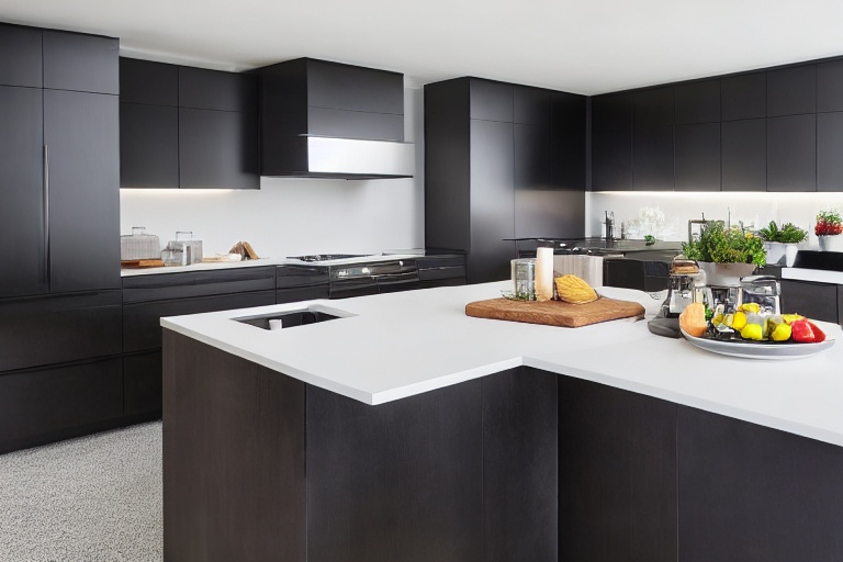 Intrahome Iris Elegance 4 χρώμα Μαύρο Μεταλλικό Ματ έπιπλα κουζίνας 10 Μέτρα συνολικα τρέχον μέτρα Intrahome-65649879