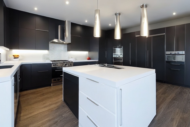 Intrahome Iris Smart 4 χρώμα Λακέ Γκρι Σκούρο έπιπλα κουζίνας 10 Μέτρα συνολικα τρέχον μέτρα Intrahome-65649876