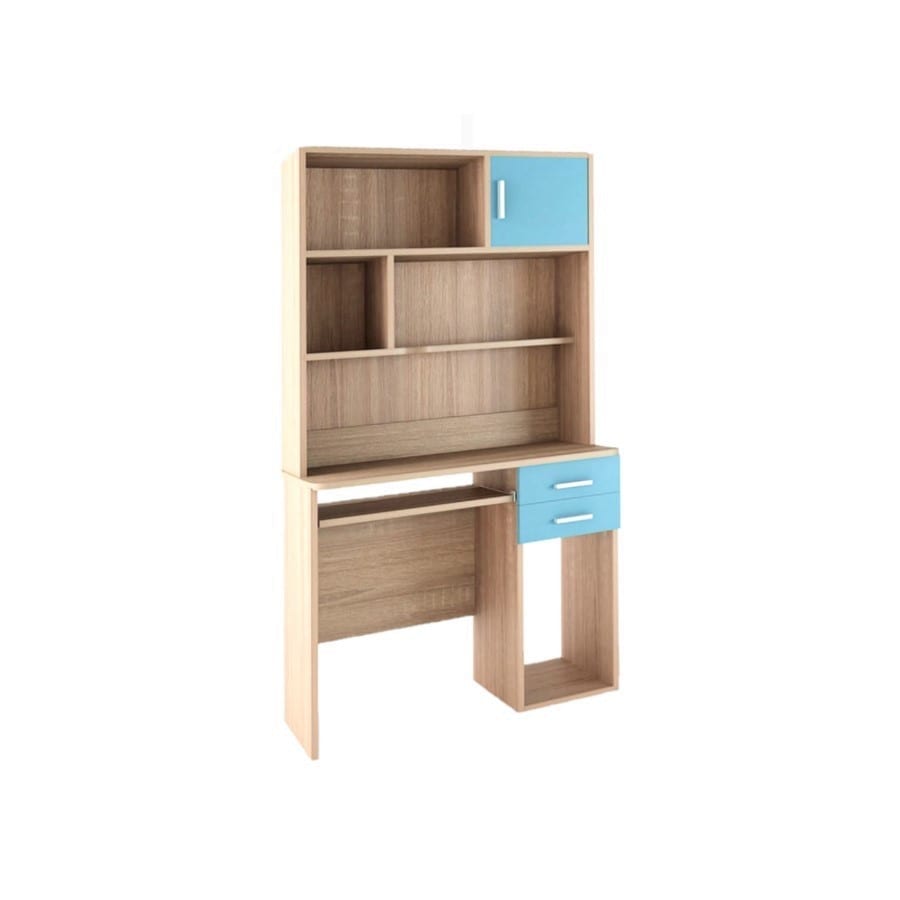 Intrahome Γραφείο Orlena Select - 240x180x55 Δρυς|Σιέλ Intrahome-E5455365
