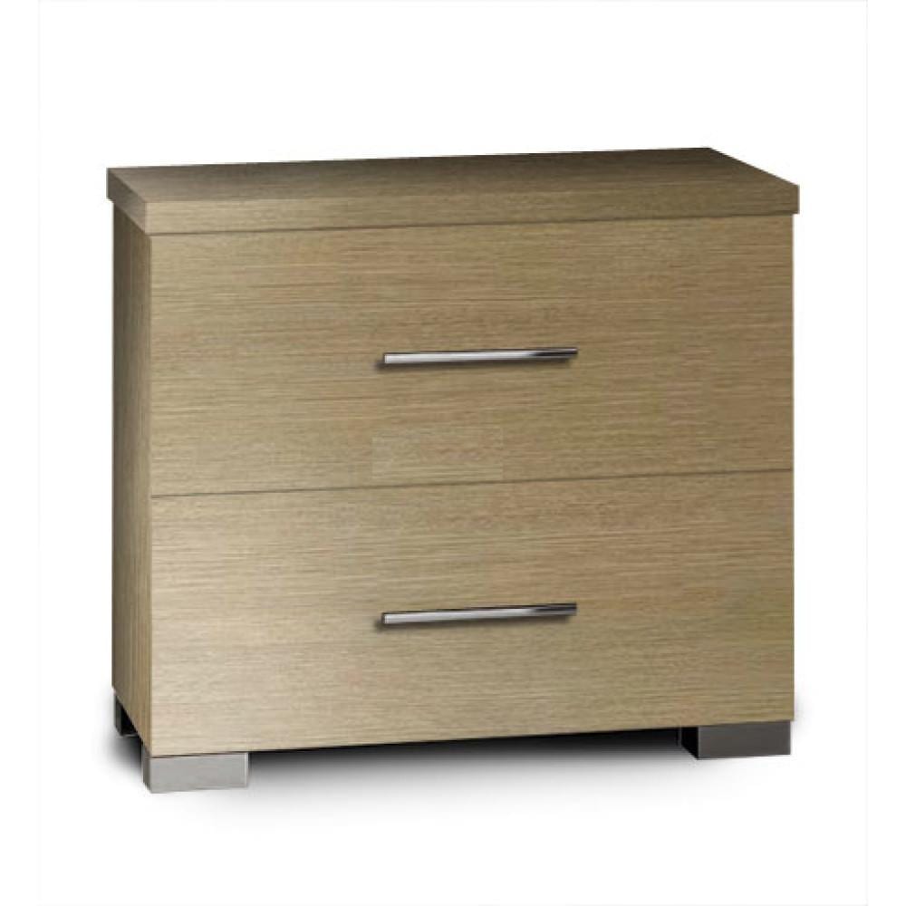 Intrahome Κομοδίνο Lunara Plus - σετ 2 τεμαχίων 120x48x34 Δρυς Intrahome-E5456853