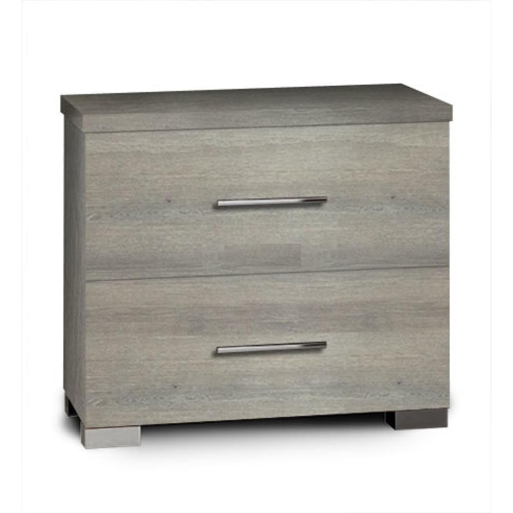 Intrahome Κομοδίνο Serena Plus - σετ 2 τεμαχίων 120x48x34 Σταχτί Intrahome-E5457039