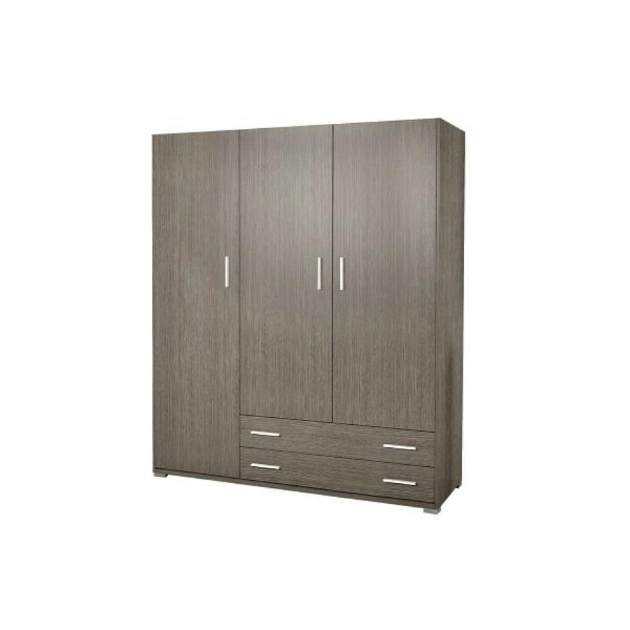 Intrahome Ντουλάπα Δίφυλλη Selora Linea - 148x180ΣταχτίIntrahome-E5460961