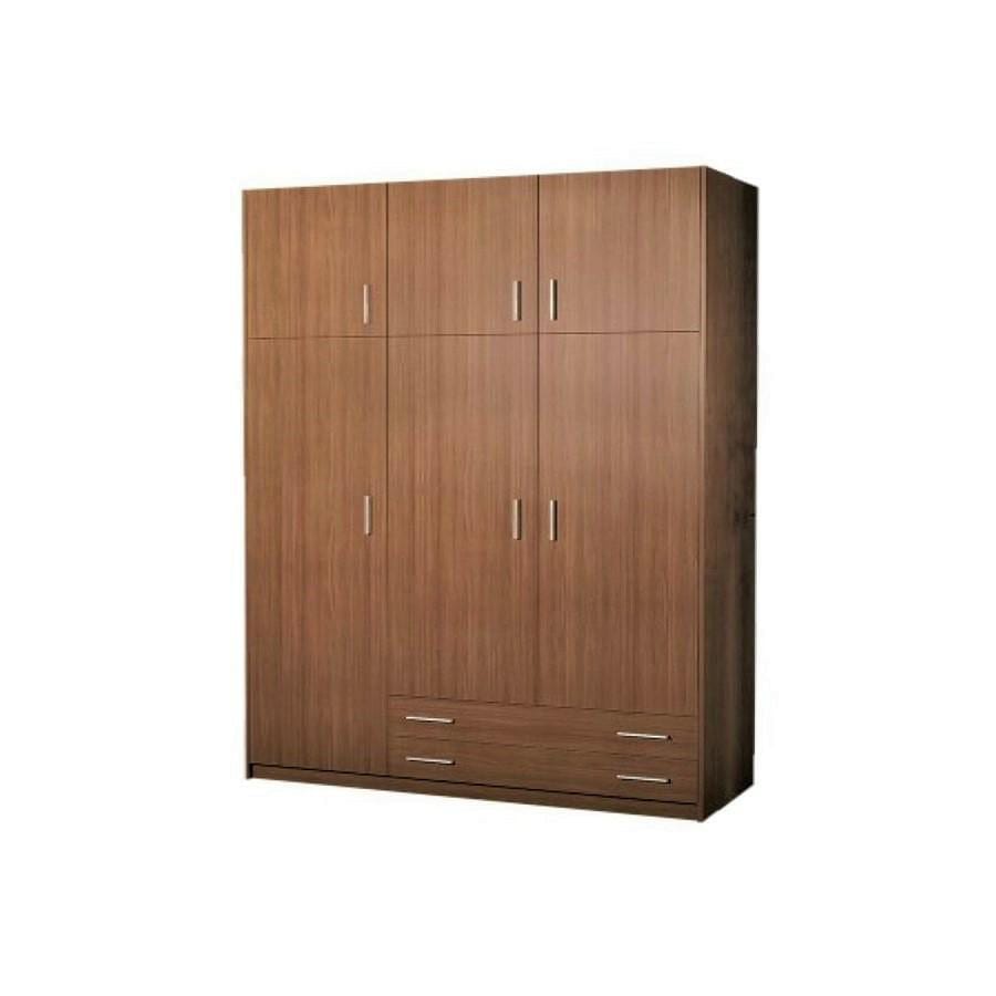 Intrahome Ντουλάπα Μονόφυλλη Almira Style - 110x240 Καρυδί Intrahome-E5460016