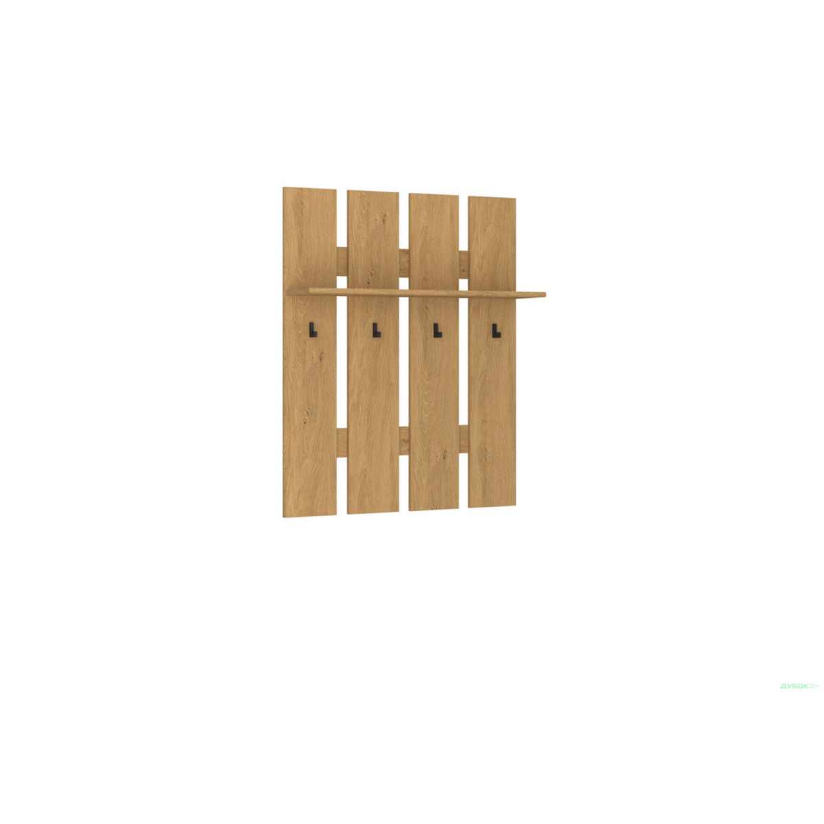 Omarket Κρεμάστρα Doriana Living Βελανιδιά 90x23x100cm | P0062-V03 Omarket-AI89275843-2