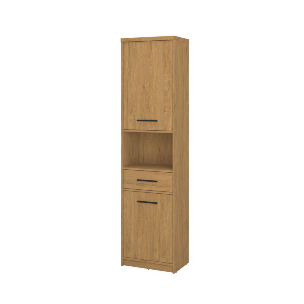Intrahome Ραφιέρα Serena Design Βελανιδιά 95x33.8x197.2cm | P0265-V10 Intrahome-AI89276046-9