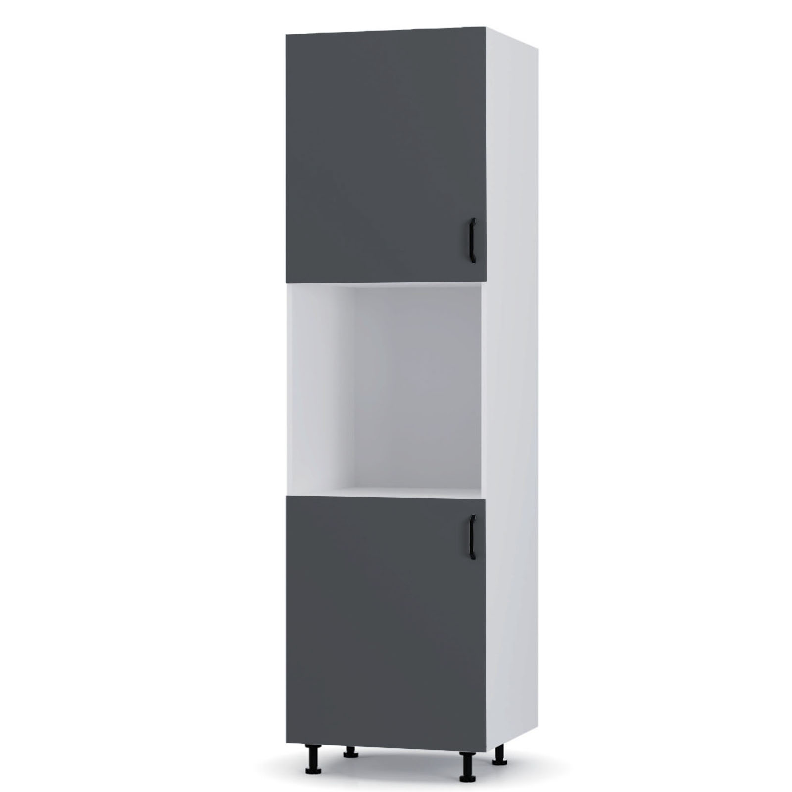 Intrahome Modest Στήλη Φούρνου Ανθρακί 105x57x214cm | P0616-V10 Intrahome-AI89276420-9