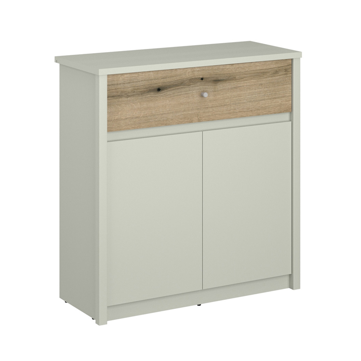 Omarket Μπουφές Karin Cashmere-Evoke Oak 132x36.5x91cm | P0055-V10 Omarket-AI89275836-9