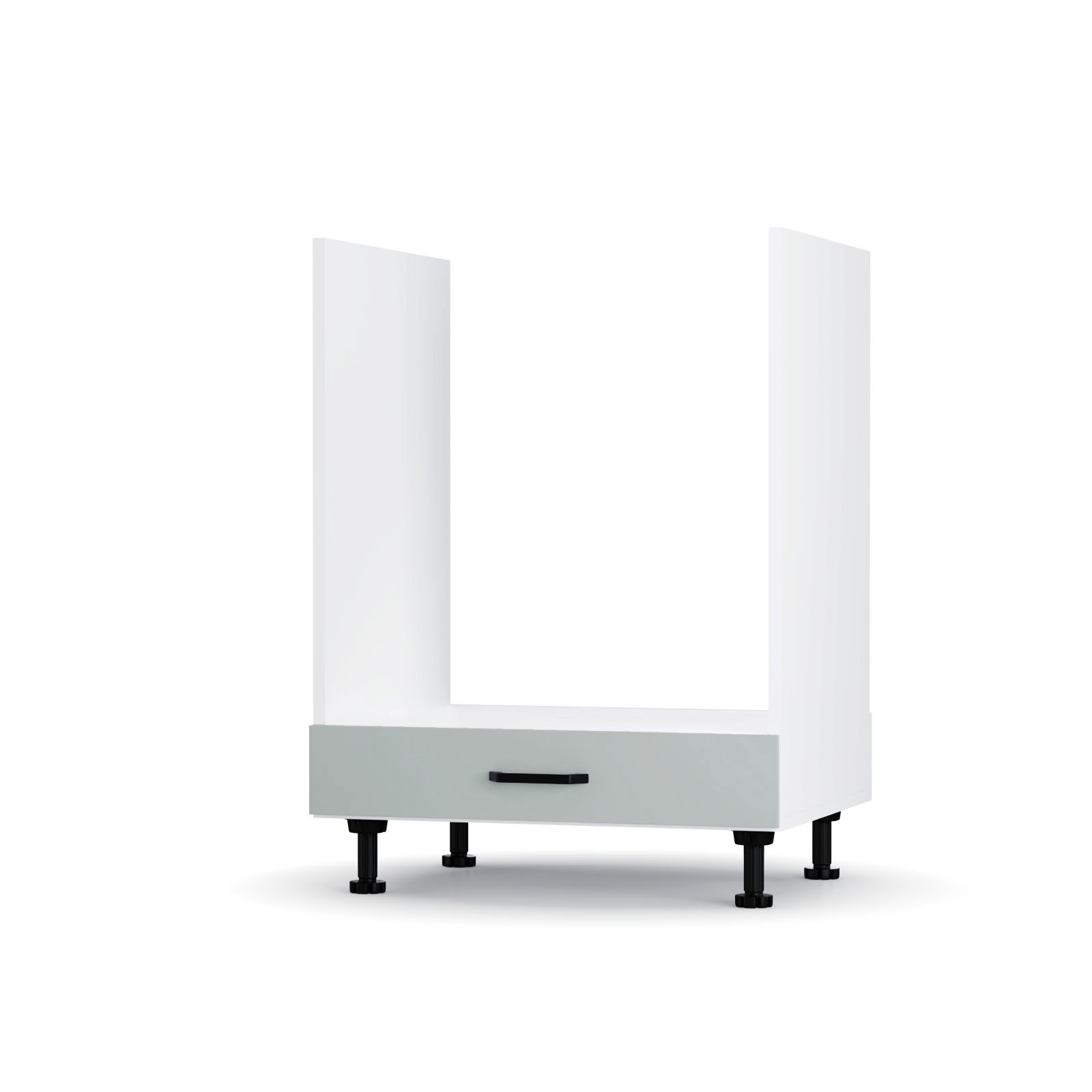 Intrahome Modest Κάτω Ντουλάπι Φούρνου Γκρι 105x48x82cm | P0694-V10 Intrahome-AI89276498-9