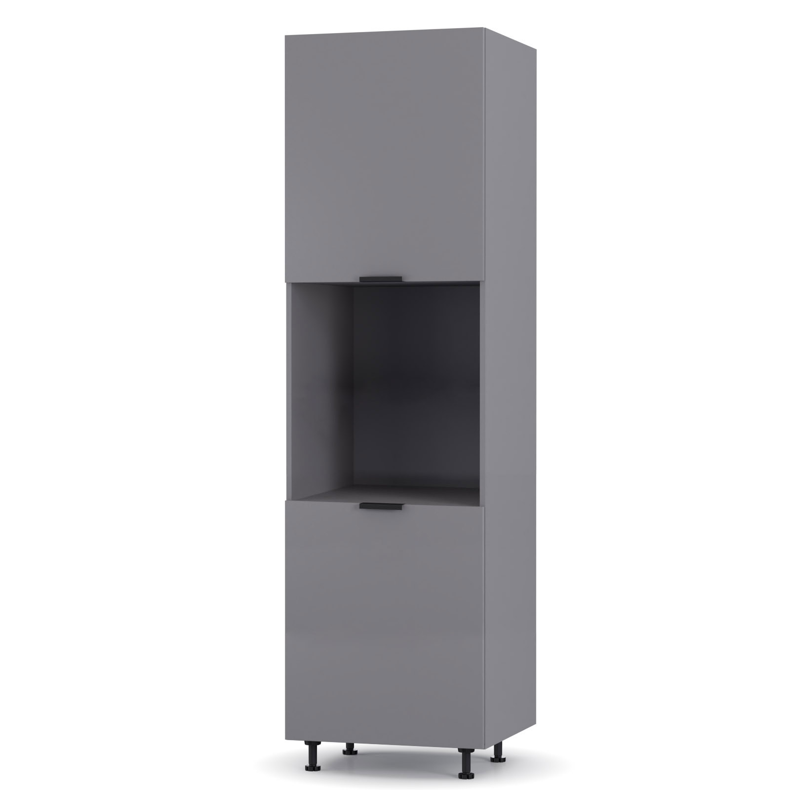 Intrahome Craft Στήλη Φούρνου Γραφίτη 105x57x214cm | P0610-V10 Intrahome-AI89276414-9