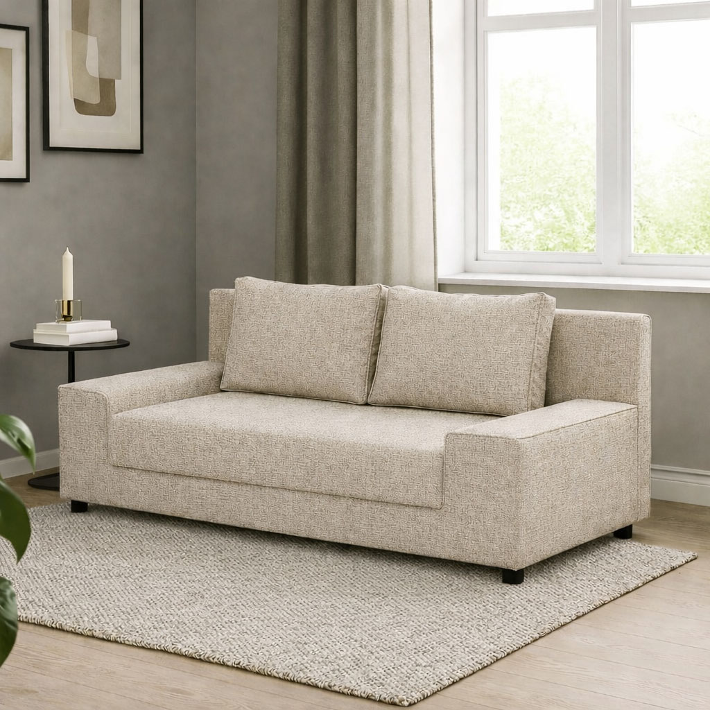 Intrahome Καναπές Κρεβάτι Favorite Τριθέσιος Μπεζ 245x81x71cm | P0349-V10 Intrahome-AI89276130-9