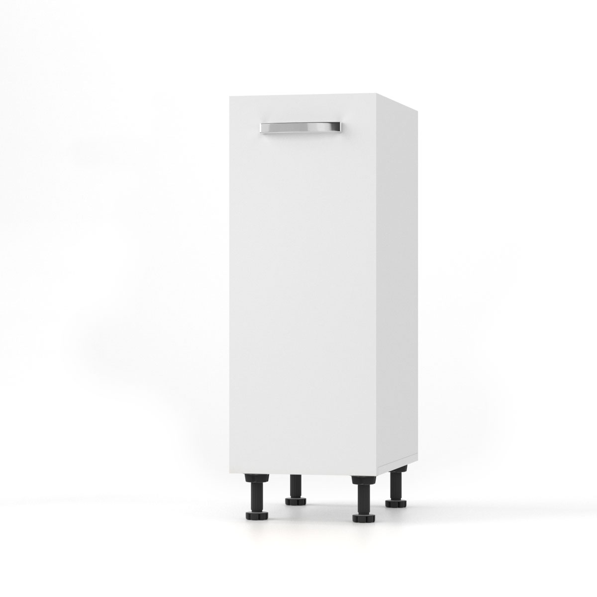 Intrahome CHARLOTΤE Κάτω Ντουλάπι 75x46.5x82cm με μεταλλικά χερούλια Λευκό | P0521-V10 Intrahome-AI89276325-9