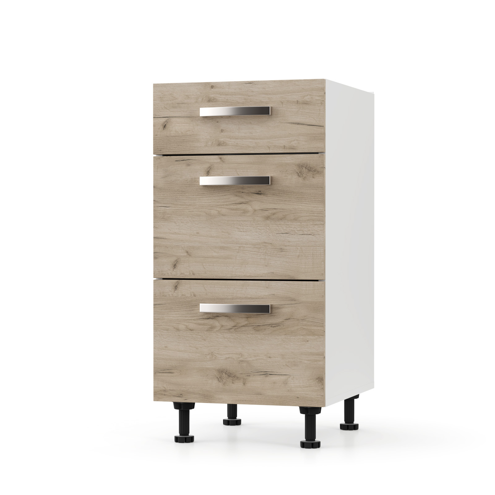 Intrahome CHARLOTΤE Συρταριέρα 85x46.5x82εκ με μεταλλικά χερούλια ΔΡΥΣ | P0571-V10 Intrahome-AI89276375-9