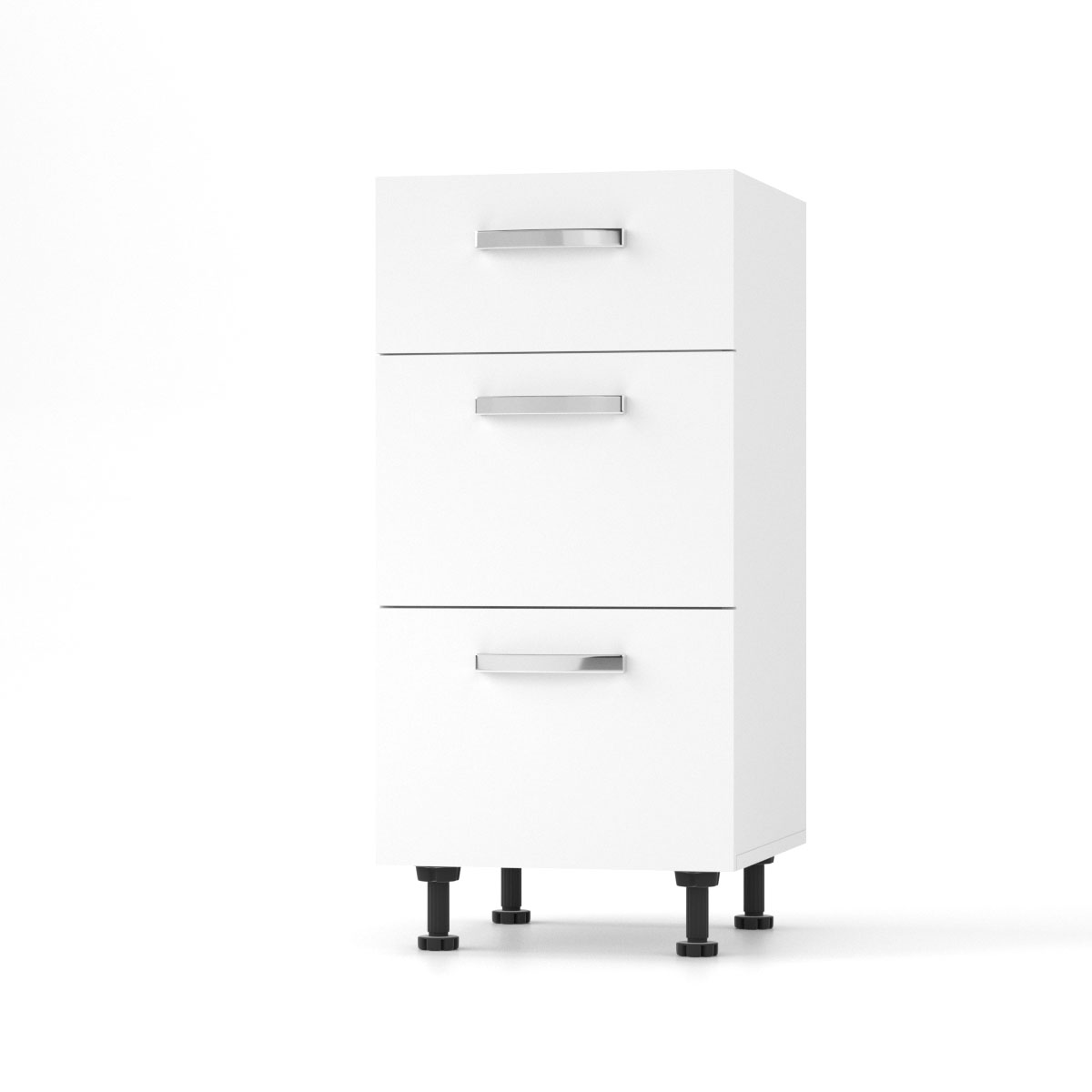 Intrahome CHARLOTΤE Συρταριέρα 85x46.5x82εκ με μεταλλικά χερούλια Λευκό | P0572-V10 Intrahome-AI89276376-9