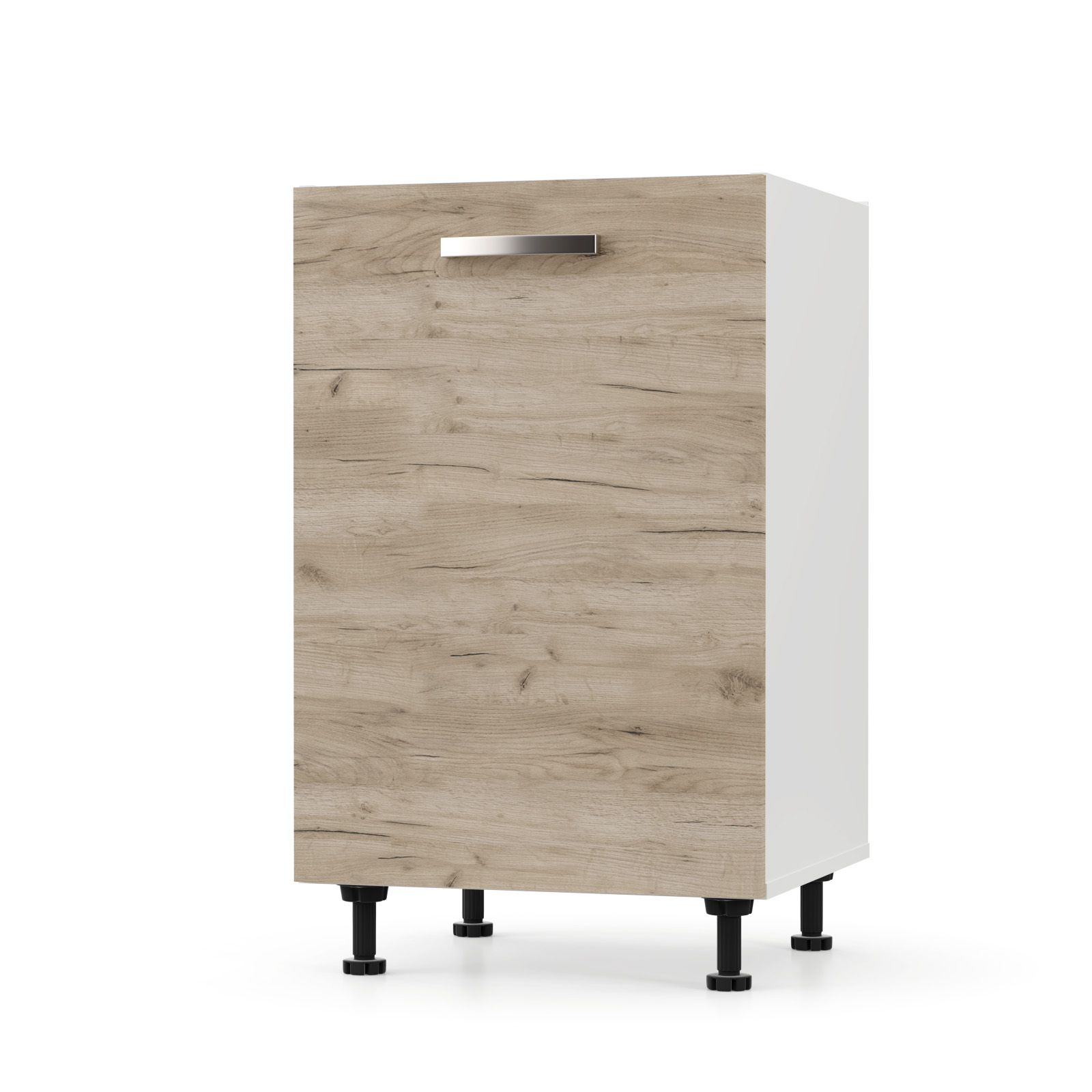 Intrahome CHARLOTΤE Κάτω Ντουλάπι 95x46.5x82cm με μεταλλικά χερούλια ΔΡΥΣ | P0525-V10 Intrahome-AI89276329-9