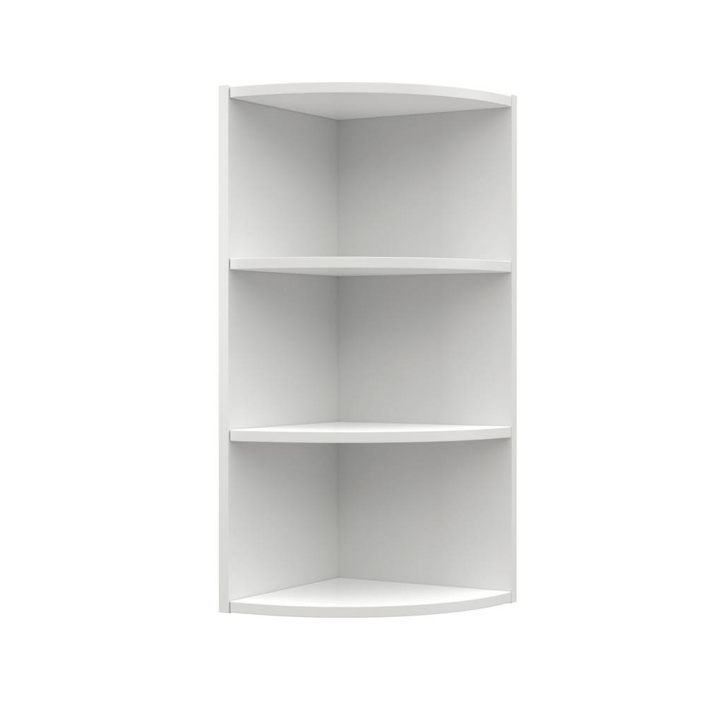 Intrahome Charlotte Γωνιακό πάνω ντουλάπι με ράφια 28,5x28,5x71,8εκ Λευκό | P0506-V10 Intrahome-AI89276310-9