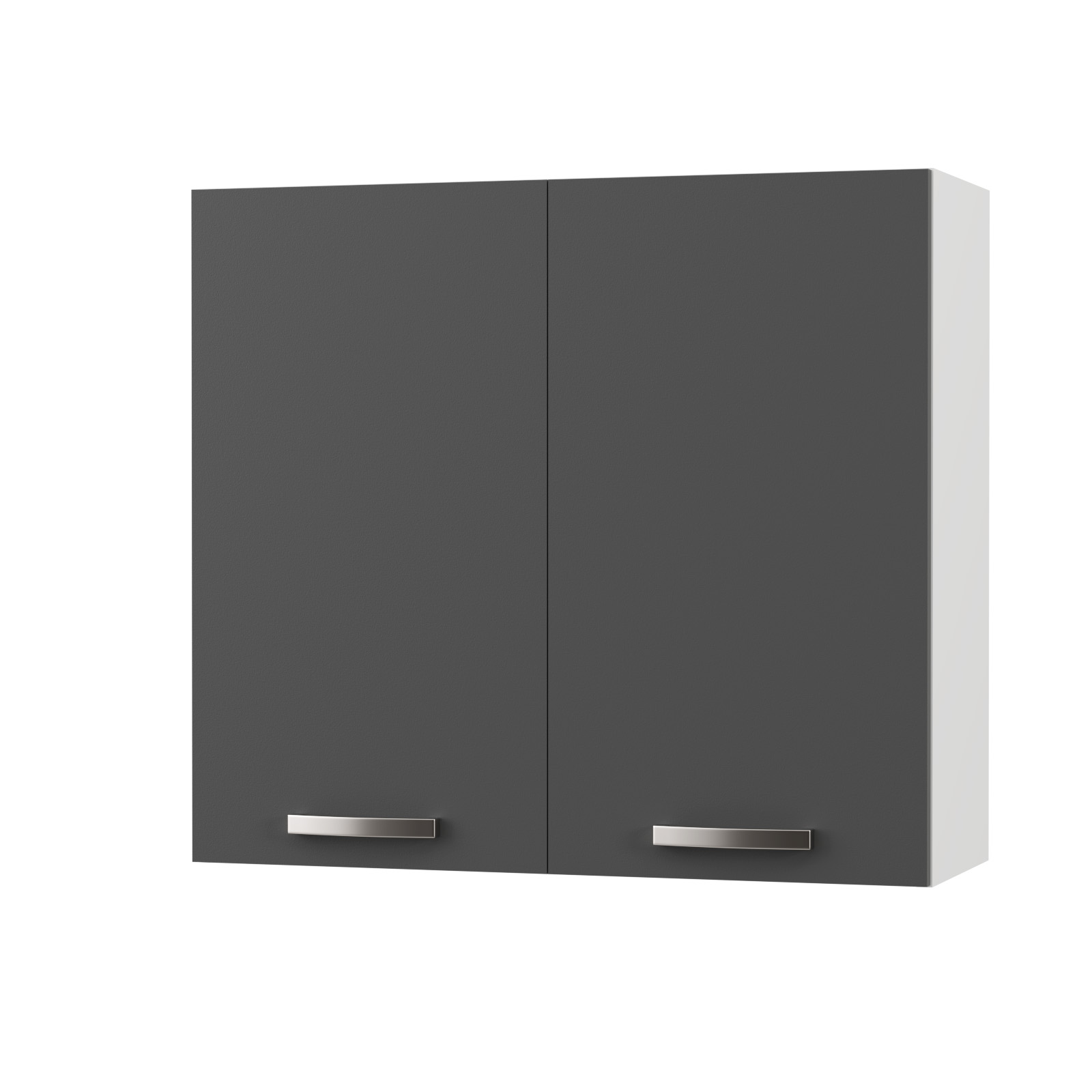 Intrahome CHARLOTΤE Πάνω Ντουλάπι 125x30.5x71.8εκ με μεταλλικά χερούλια Γραφίτης | P0554-V10 Intrahome-AI89276358-9