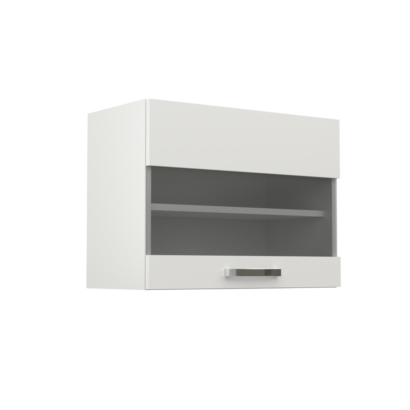 Intrahome Charlotte πάνω ντουλάπι με τζάμι 60x30,5x45εκ Λευκό | P0520-V10 Intrahome-AI89276324-9