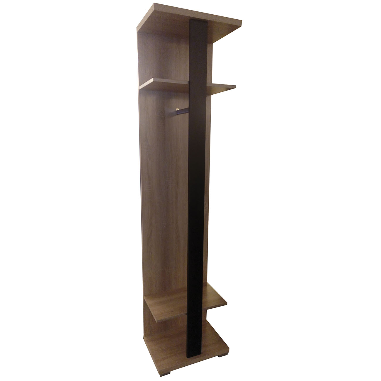 Omarket Κρεμάστρα Laura 50x34x208,8εκ Σονόμα-Μαύρη | P0061-V01 Omarket-AI89275842