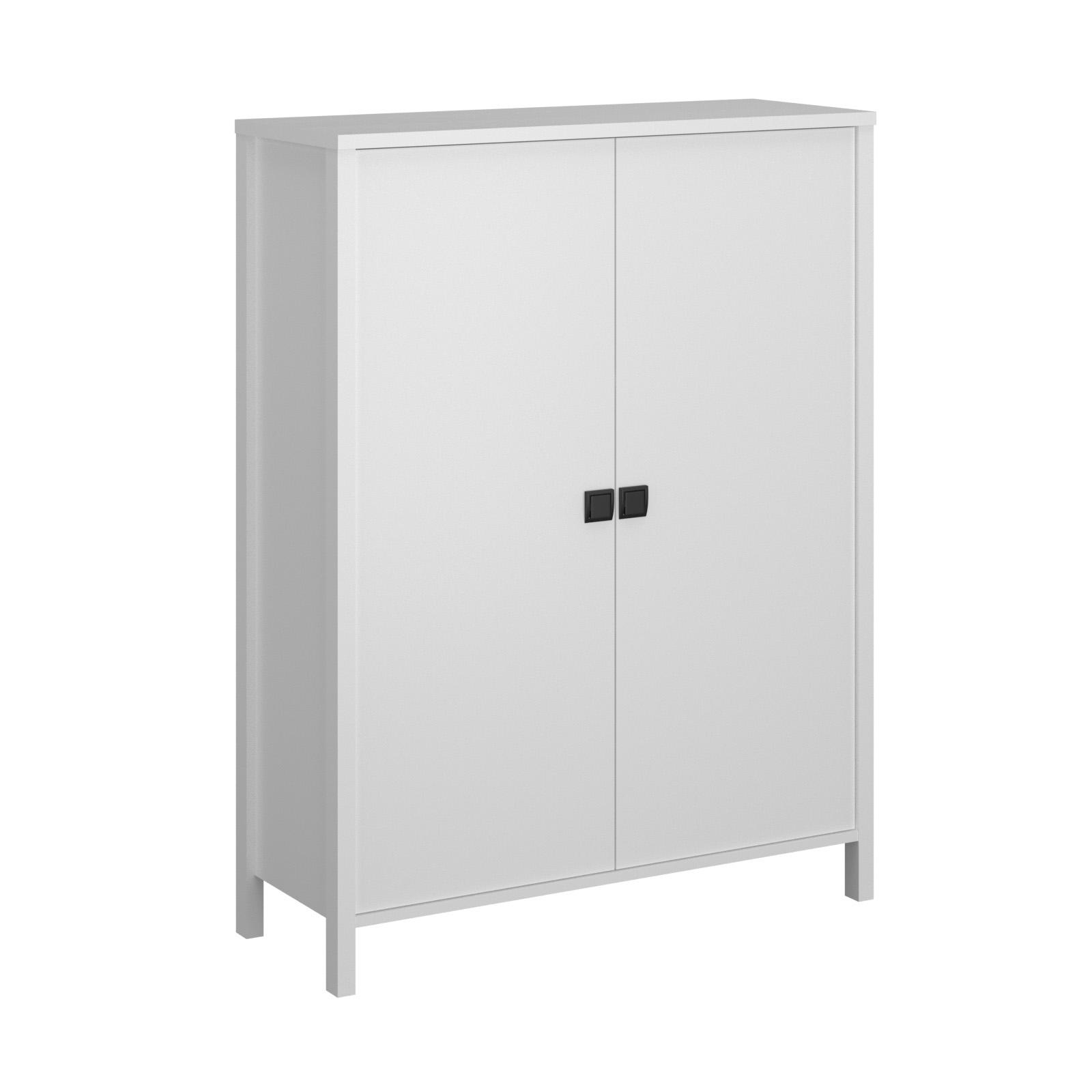 Omarket Κομότα Δίφυλλη Marocco Λευκό 104x37x130.5cm | P0052-V02 Omarket-AI89275833-1