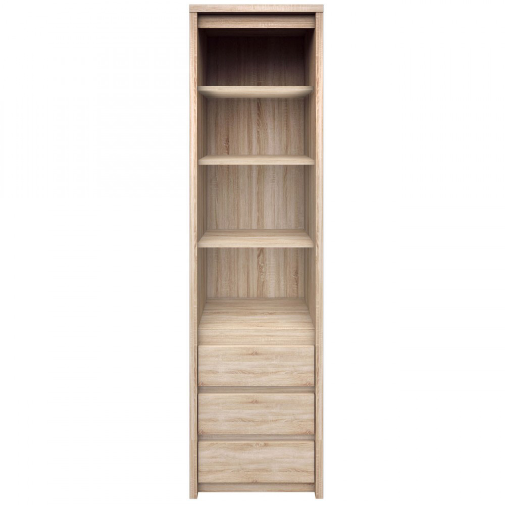 Omarket Ραφιέρα Serena Casa 57x40x210εκ Σονόμα 3 Συρτάρια | P0264-V01 Omarket-AI89276045