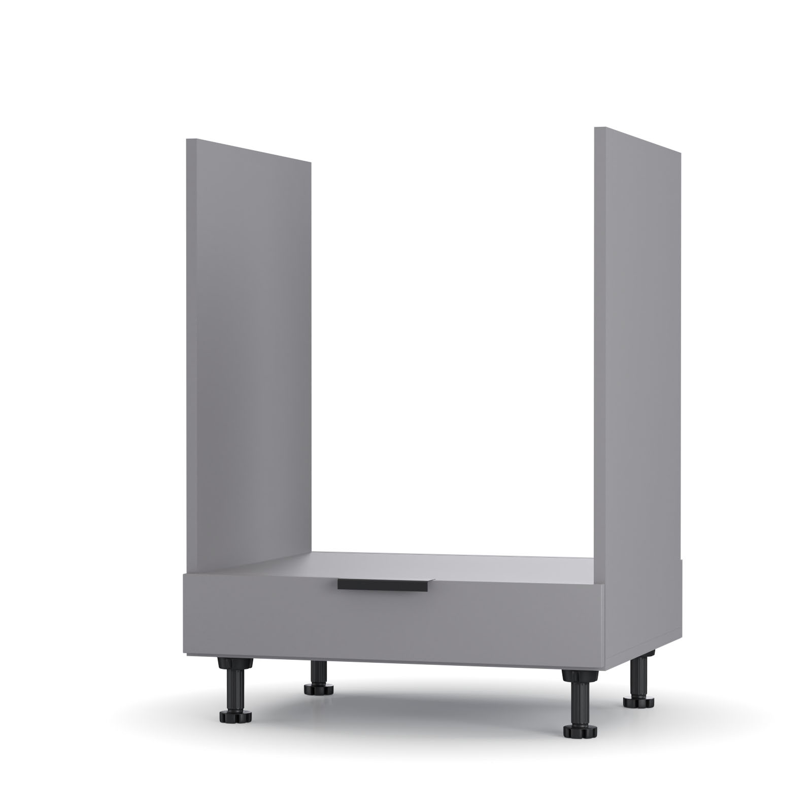 Intrahome Craft Κάτω Ντουλάπι Φούρνου Γραφίτης 105x48x82cm | P0598-V10 Intrahome-AI89276402-9